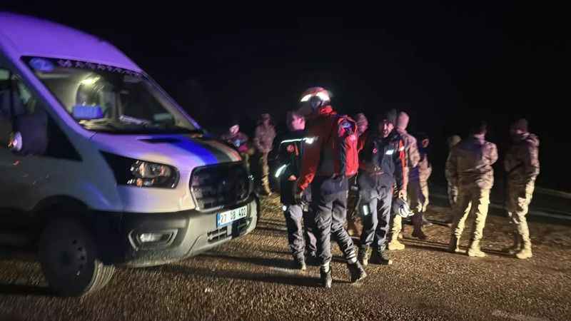 Gaziantep'te helikopter düştü