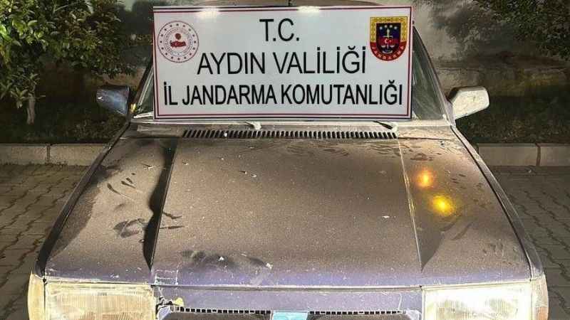 Aydın'da çalınan otomobil İzmir'de bulundu